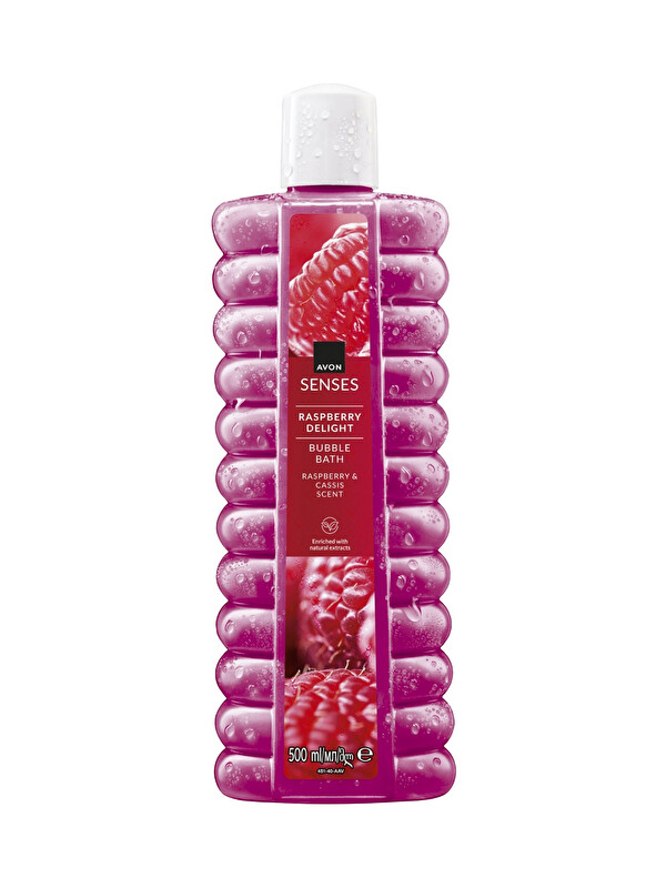 AVON Raspberry Delight Frambuaz ve Frenk Üzümü Kokulu Banyo Köpüğü 500 Ml.