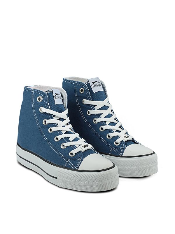SUPER HIGH Sneaker Kadın Ayakkabı Mavi - Görsel 3