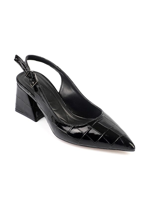 Yumuşak Pedli Taban Kadın Topuklu ayakkabı - Görsel 5