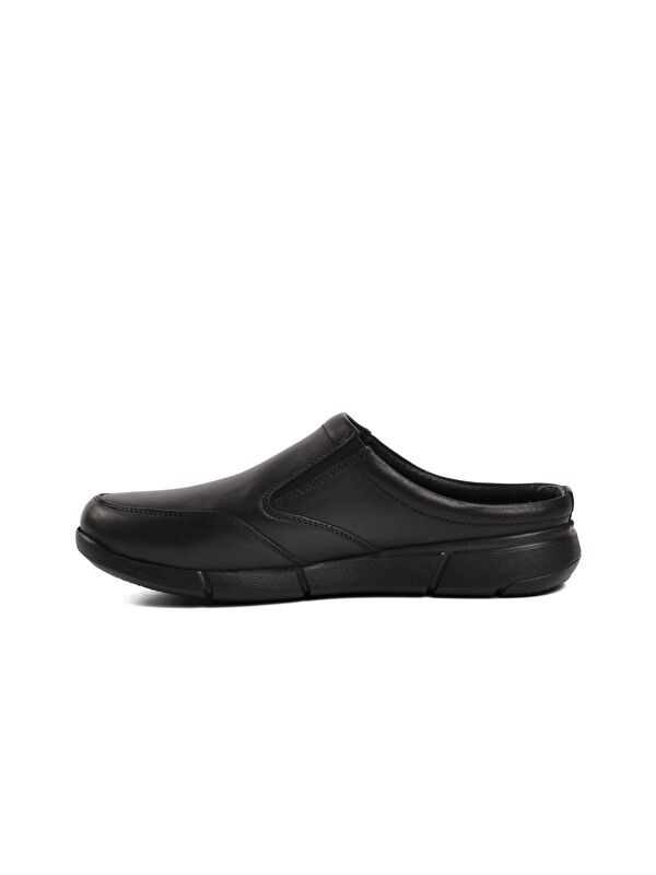 Sekurlet 1371 Siyah Hakiki Deri Erkek Günlük Ayakkabı - Görsel 3