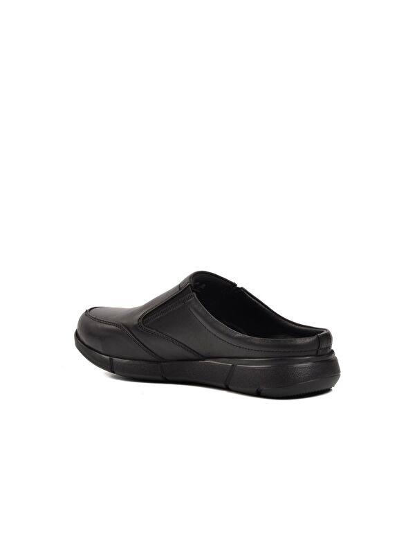 Sekurlet 1371 Siyah Hakiki Deri Erkek Günlük Ayakkabı - Görsel 5