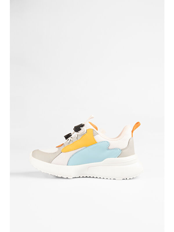 Cecelia Basic Erkek Okul Öncesi Beyaz Spor Ayakkabı - Görsel 5