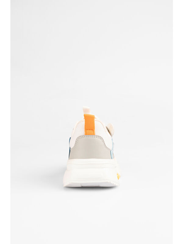 Cecelia Basic Erkek Okul Öncesi Beyaz Spor Ayakkabı - Görsel 9