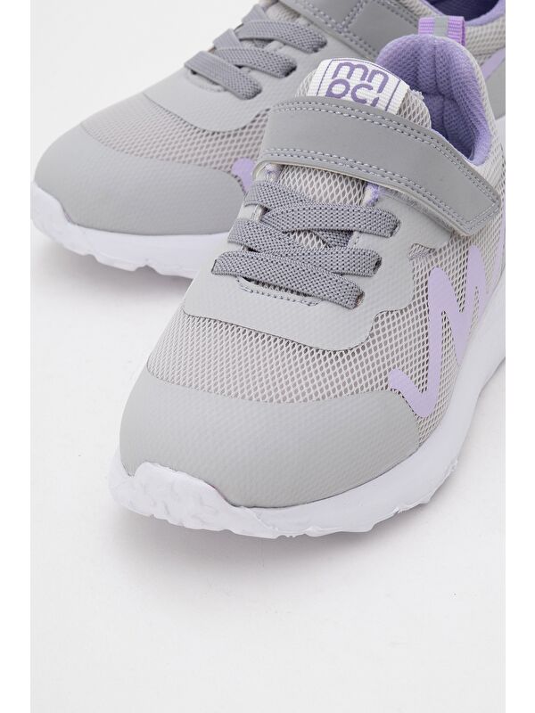 Kız Çocuk Gri Spor Ayakkabı - Görsel 3