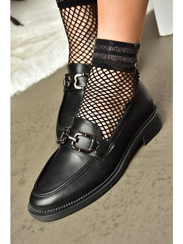 R8206902 Siyah Günlük Kadın Ayakkabı - Görsel 4