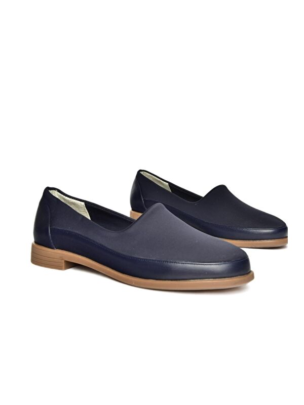 R9080190 Lacivert Günlük Kadın Ayakkabı - Görsel 4