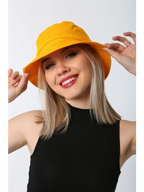 Remsa Mayo Pamuk Bucket Şapka RŞ-110 Sarı