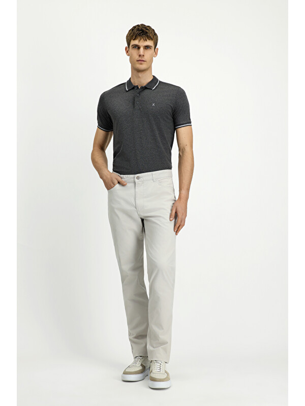 Kiğılı Relaxed Fit Rahat Kesim Elastanlı Kanvas /  Chino Pantolon