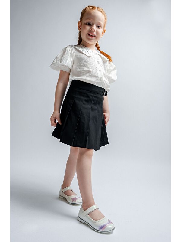 Mnpc Pembe Mnpc Yildizli Kız Çocuk Günlük Babet