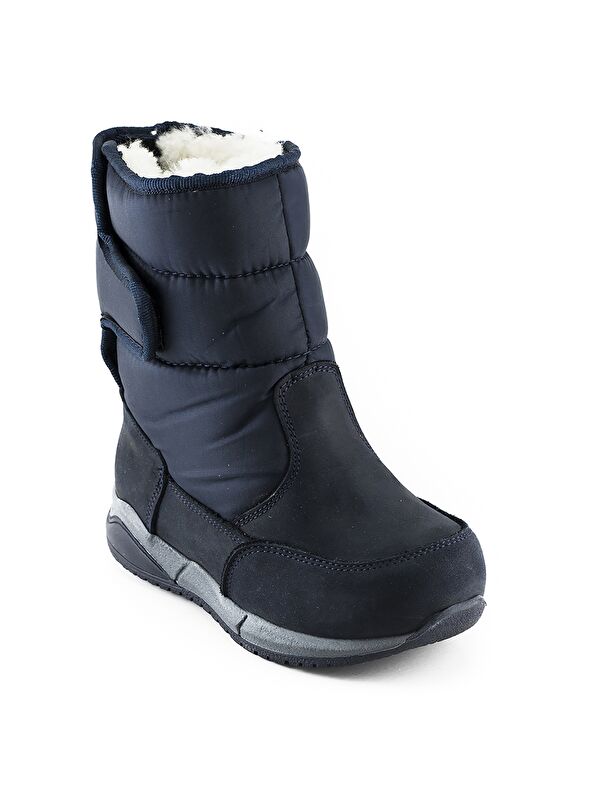 Kız Çocuk Lacivert Deri Ortopedik Destekli Çocuk Bot - Görsel 3