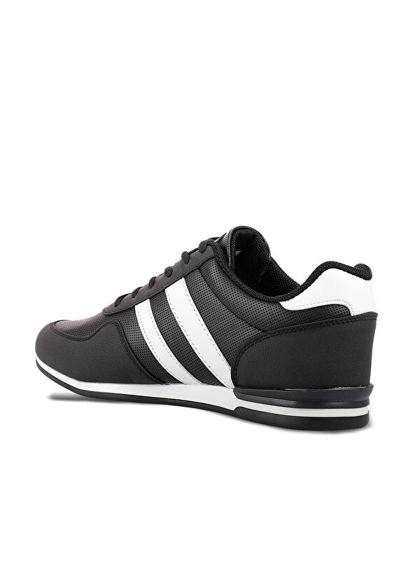 OMEGA IN Erkek Siyah / Beyaz Günlük Spor Ayakkabısı - Görsel 4