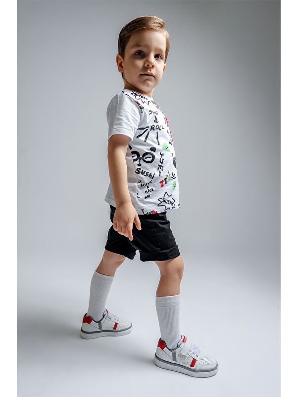 Erkek Çocuk Beyaz Günlük Ayakkabı - Görsel 3