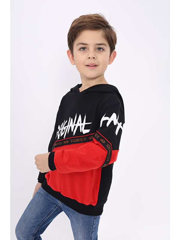 Toontoykids Erkek Çocuk Original Baskılı Sweatshirt