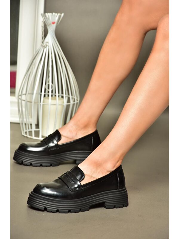 R9960920 Siyah Günlük Kadın Ayakkabı - Görsel 3