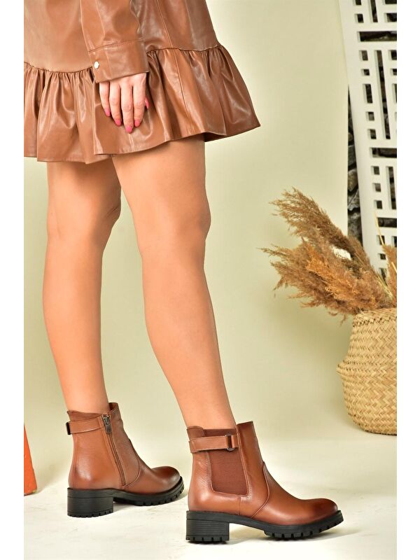 N5550538 Taba Kadın Bot - Görsel 5