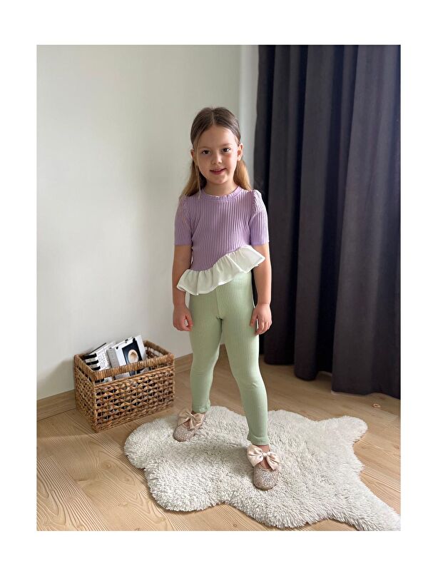 My Kids Wear Fırfır Detaylı Kız Çocuk Takım