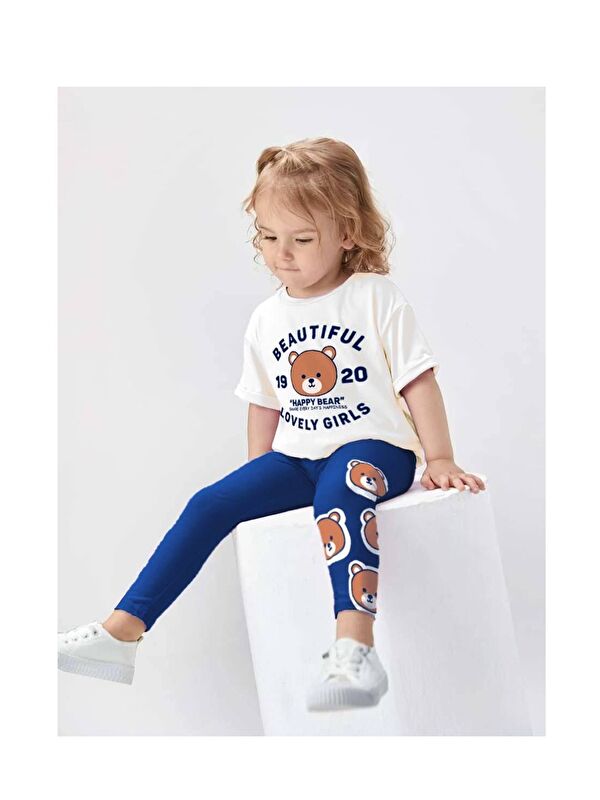 My Kids Wear Renkli Desenli Çocuk Alt Üst Takım
