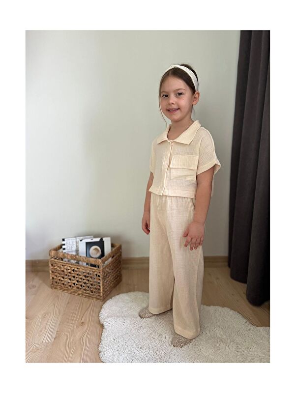 My Kids Wear Müslin Kumaş Kız Çocuk Takım