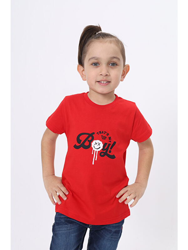 Toontoykids Erkek Çocuk Baskılı Tişört
