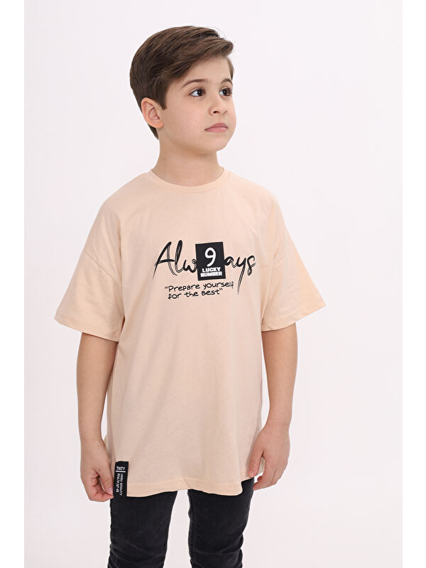 Toontoykids Erkek Çocuk Baskılı Tişört
