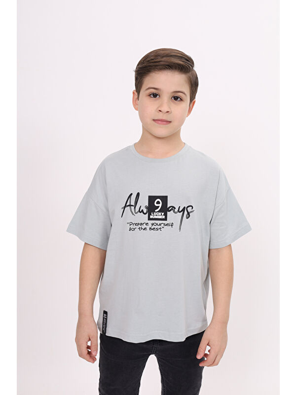 Toontoykids Erkek Çocuk Baskılı Tişört