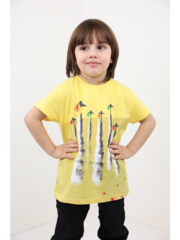 Toontoykids Erkek Çocuk Baskılı Tişört