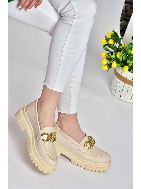 Fox Shoes Bej Fox Shoes Günlük P6520342 Kadın Ayakkabı