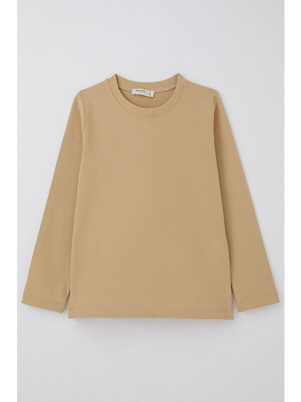 Breeze Erkek Çocuk Sweatshirt Krem (4-8 Yaş)