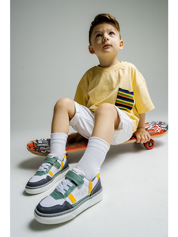 Erkek Çocuk Gri Günlük Ayakkabı - Görsel 3