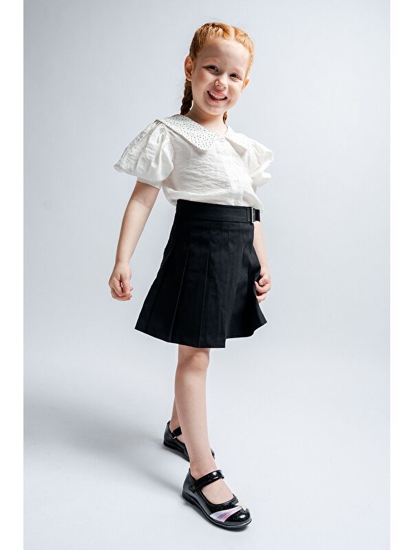 Mnpc Pembe Mnpc Yildizli Kız Çocuk Günlük Babet