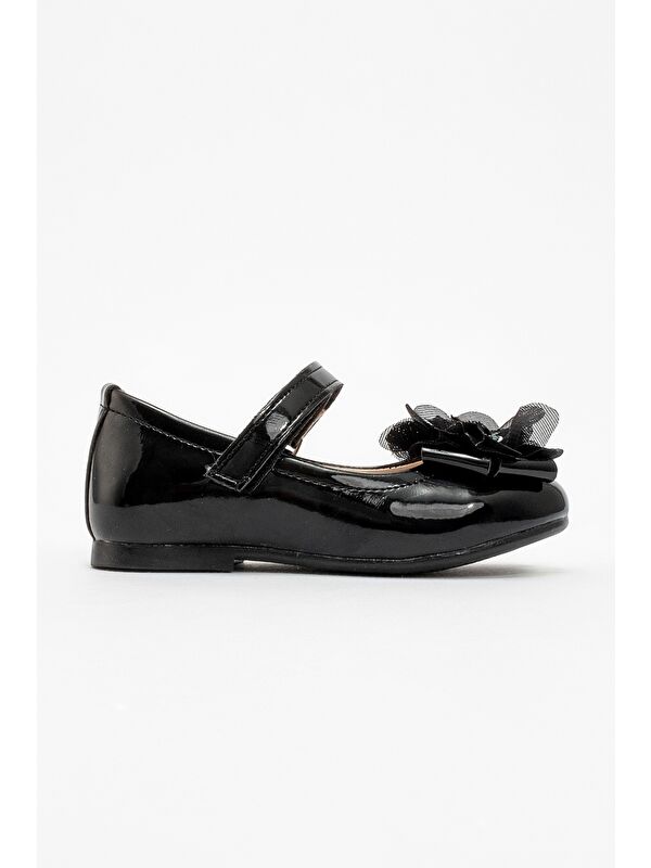 Mnpc Siyah Mnpc Fashion Kız Çocuk Babet