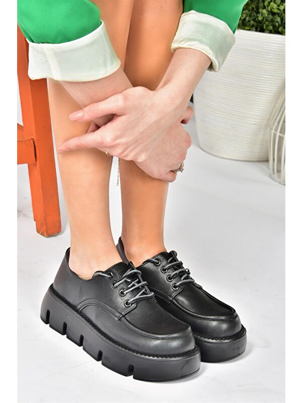 Fox Shoes Siyah Fox Shoes Günlük P2676320 Kadın Ayakkabı