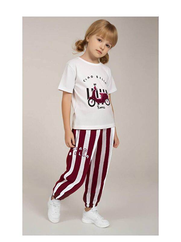 My Kids Wear Renkli Desenli Çocuk Alt Üst Takım