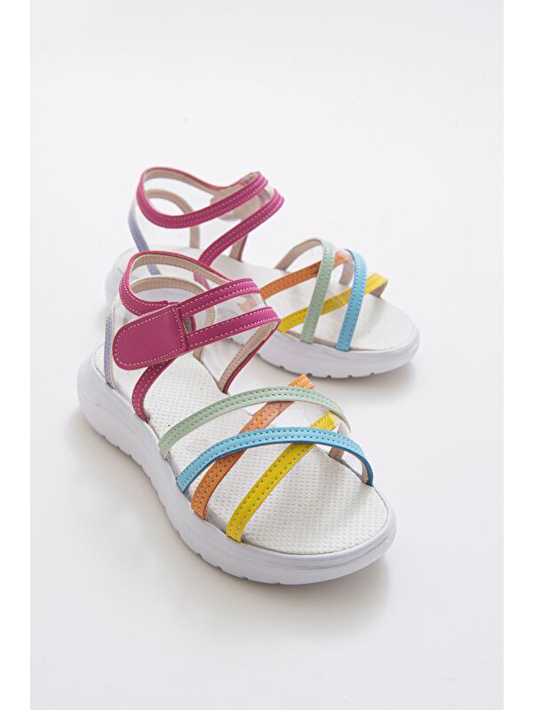 Kız Çocuk Anatomik Hafif Günlük Sandalet - Görsel 2