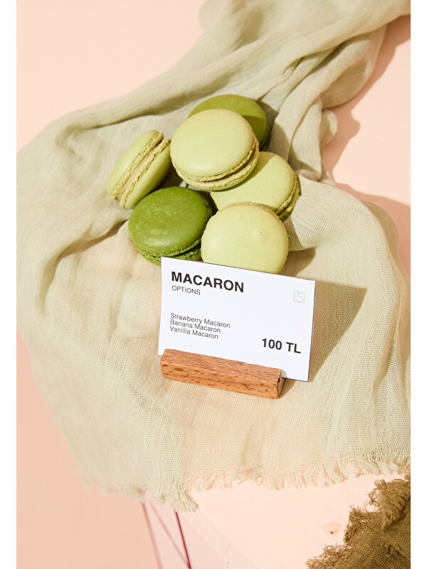 Fresh Scarfs Pamuklu Keten Şal Pistachio Macaron