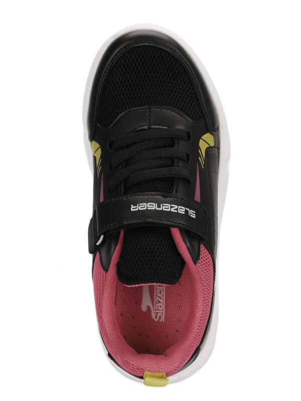 KEPA IN Kız Çocuk Cırt Cırtlı Siyah / Fuşya Sneaker - Görsel 6