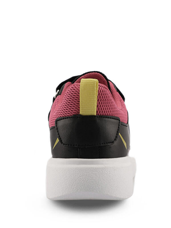 KEPA IN Kız Çocuk Cırt Cırtlı Siyah / Fuşya Sneaker - Görsel 7