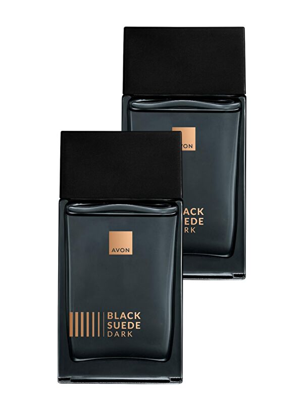 AVON Black Suede Dark Erkek Parfüm Edt 100 Ml. İkili Set