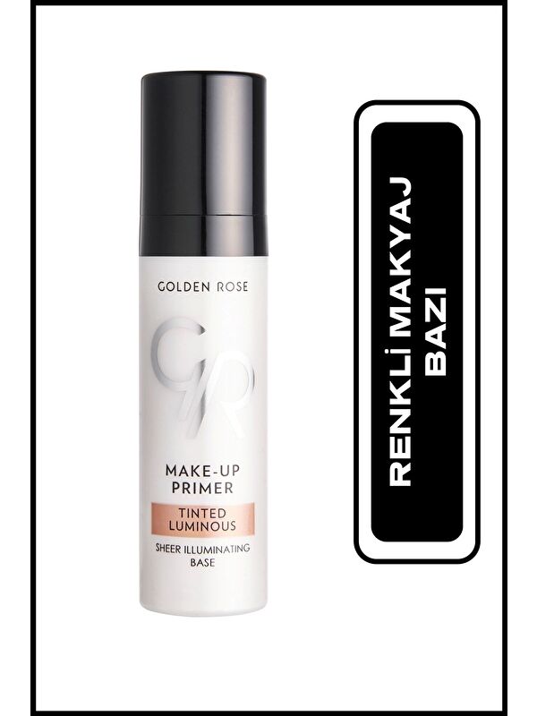 GOLDEN ROSE Make Up Primer Tinted Luminous - Renkli Makyaj Bazı - 30 ml