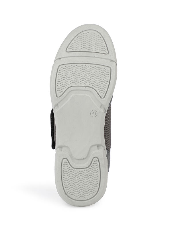 ACA I Erkek Cırt Cırtlı Koyu Gri Günlük Spor Ayakkabısı - Görsel 8