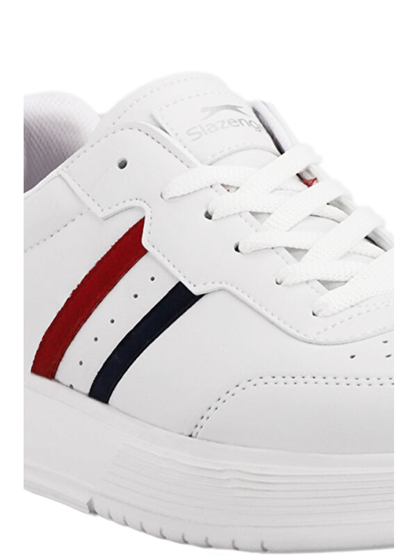 ZIPPER I Kadın Beyaz / Lacivert / Kırmızı Günlük Spor Ayakkabısı - Görsel 5