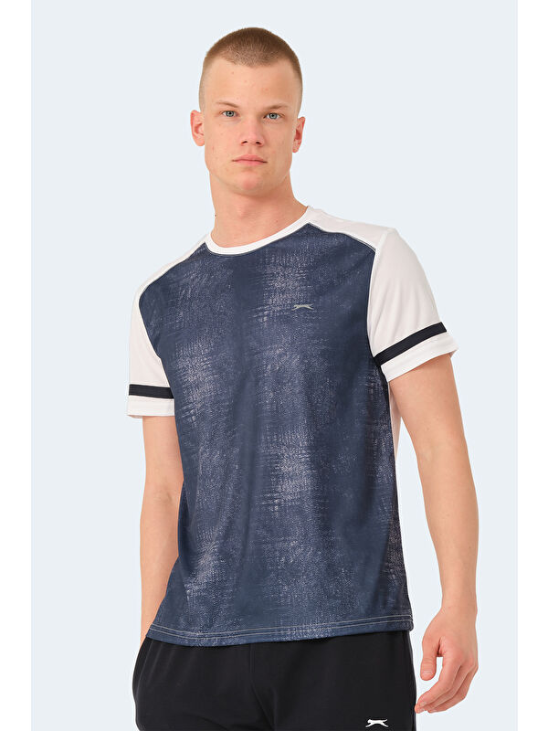 SLAZENGER Erkek Tişört Beyaz