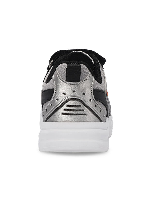KENDALL Unisex Çocuk Cırt Cırtlı Gri / Siyah Günlük Spor Ayakkabısı - Görsel 7