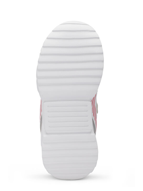 KENDALL Kız Çocuk Cırt Cırtlı Beyaz / Pembe Günlük Spor Ayakkabısı - Görsel 8