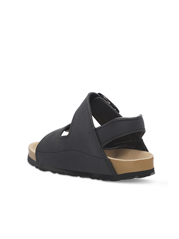 KOBBY Unisex Çocuk Siyah Sandalet - Görsel 4