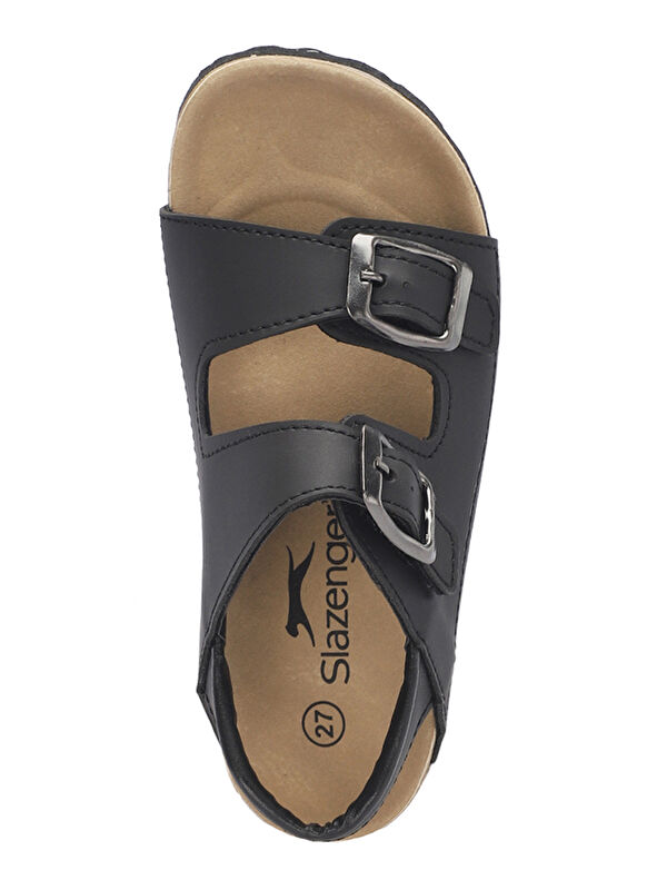 KOBBY Unisex Çocuk Siyah Sandalet - Görsel 6