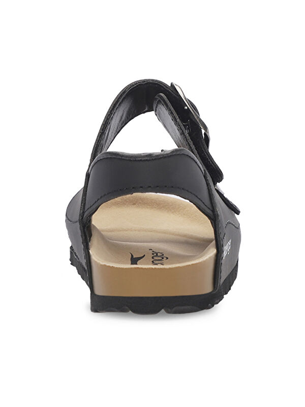 KOBBY Unisex Çocuk Siyah Sandalet - Görsel 7