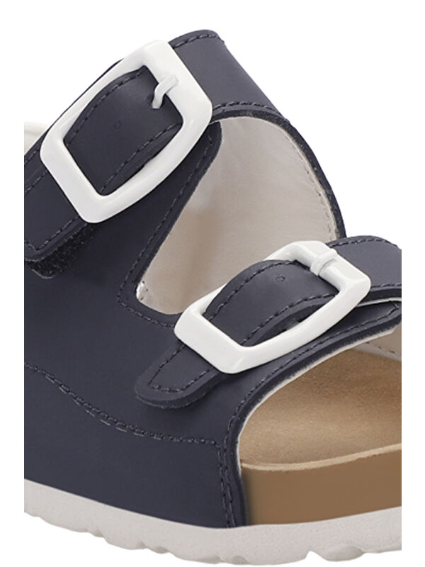 KOBBY Unisex Çocuk Lacivert Sandalet - Görsel 5