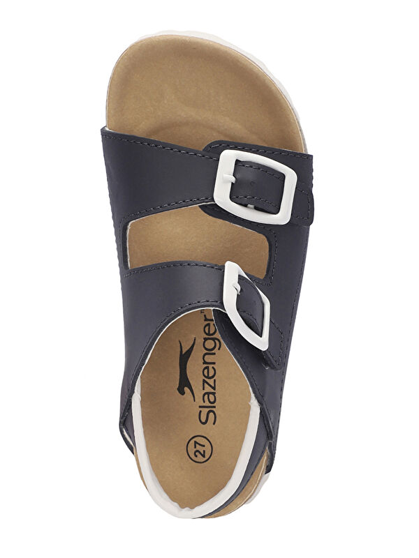 KOBBY Unisex Çocuk Lacivert Sandalet - Görsel 6
