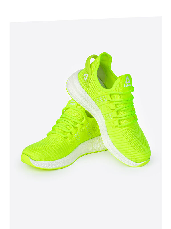 Yuvarlak Burunlu Bağcıklı Erkek Spor Ayakkabı - Görsel 4